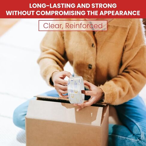 GGR Supplies LP-20CC Crystal Clear Book Repair Tape, 2 Inch x 72 Yards, Label Protection & Binding, UV Resistant Non-Yellowing for Magazines, Documents, Prescription Labels and Paper. in Kuwait