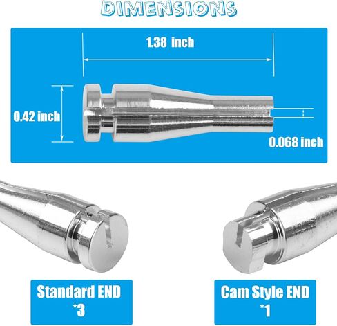 4 ENDS Door Latch Cable Repair Kit Compatible with Ford F150 F250 F350, E-Series, Ranger, Expedition, Excursion, Navigator (3 Standard and 1 Locking Cam) in Saudi Arabia