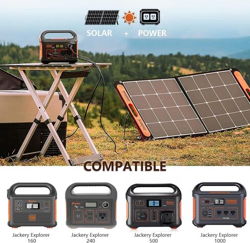 كابل تمديد كابل محول مولد الطاقة الشمسية DC 8 مم/DC7909 إلى اللوحة الشمسية، متوافق مع Jackery Explorer 160 240 500 1000، AIMTOM Rebel 440، BLUETTI EB3A نسخة احتياطية لمحطة الطاقة المحمولة 3.5 متر in Saudi Arabia