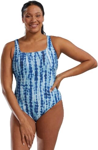 TYR Women's Ophidian Scoop Neck Controlfit Durafast Elite One Piece Swimsuit in Saudi Arabia