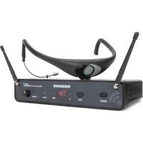 Samson Airline 88x AH8 Fitness Wireless System (D-Band), Black