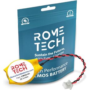 Rome Tech CMOS Battery for Lenovo Thinkpad T430 T450S T460 T430I T430S - Laptop Backup BIOS RTC 3V CR2032 T430 CMOS Battery with 2 Pin 2 Wire Cable