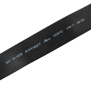 uxcell Heat Shrinkable Tube Shrink Tubing, 9.8ft, 13 mm, Black