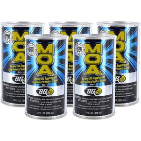5 - Pack Bg MOA Motor Oil Additive (5) 11oz. Cans