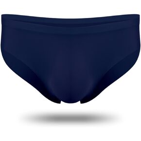 Evankin Men's Brief Underwear Ice Silk Sexy Brief Underpants U-shaped Pouch Low Waist Underwear Lightweight and Soft