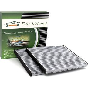2 Pack FD132 Cabin Air Filter Compatible with Avalon/Camry/Solara/Sienna/RX350/RX400h/ES330/GX470,Replacement for CP132,CF10132,87139-06030