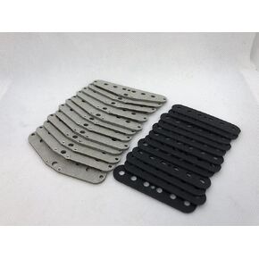 Single coil Strat pickup making flatwork bobbins - Grey - 12 bobbins
