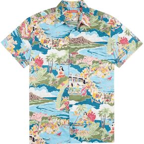 Tori Richard Panorama Cotton Lawn Shirt