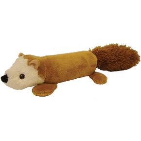 Pet Lou 01012 EZ Squeakers Dog Chew Toy, 11-Inch Chipmunk
