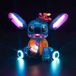 Upgraded Led Light Kit for Lego 43249 Stitch Toy Building Set, Compatible with Lego 43249, Gift Idea for Girls, Boys (Model Not Included)