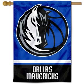 Dallas Mavericks Double Sided House Banner Flag