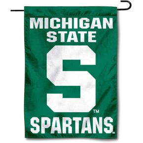 MSU Spartans Garden Flag and Yard Banner
