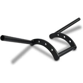 FLYPIG Motorcycle Z-Bars Handlebar Drag Bars 7/8" 22MM For Sportster Iron 883 Bobber Softail Dyna Chopper Triumph Honda Yamaha Cruisers Suzuki Kawasakic