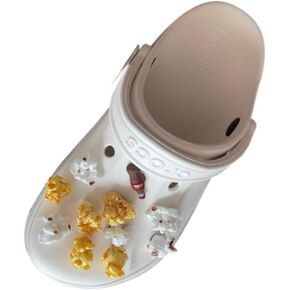 Popcorn jibbitz Croc Shoe Charm Set Unique Personalized Shoe Charm in Saudi Arabia