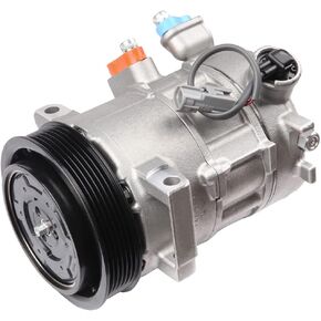 ECCPP A/C Compressor with Clutch 2009-2012 Replacement for D-odge Caliber 2.0L 2009-2016 for J-eep Compass 2.4L CO 30011C