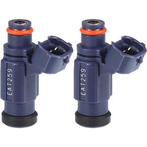 uxcell 2 Pcs Flow Matched Fuel Injector Replacement 4 Holes Disc for Kawasaki Mule 4010 4000 2009-2017