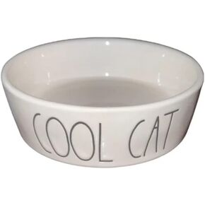 وعاء الحيوانات الأليفة للقطط من راي دان كول - 4.5 بوصة - سيراميك in Kuwait
