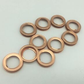 10 قطع M12 النحاس طوقا النفط استنزاف المكونات سحق غسالات استبدال 11026-01M02 11026-JA00A لنيسان سينترا إكستيرا إنفينيتي روج سبورت فرونتير التوصيل فيرسا ملاحظة أرمادا جوكس 350Z/RAV4 الهجين in Kuwait