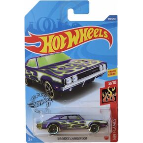 Hot Wheels '69 Dodge Charger 500-189/250 Flames 8/10