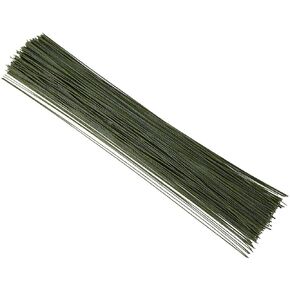 Floral Stem Wire for DIY Crafts and Flower Arrangements (16 in, 22 Gauge, 300 Pack)