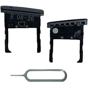 for Motorola Moto RAZR 5G XT2071 XT2071-4 Single SIM Card Tray MicroSD Holder Slot + Pin，Black