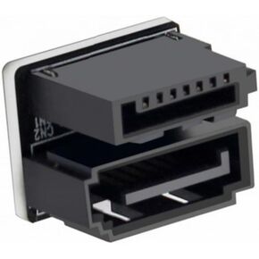 CY Adapter 2pcs/lot SATA 7Pin Male to ESATA Female & External ESATA to SATA Adapter Extender for SSD Disk