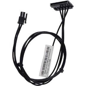 Deal4GO 35cm Mini 4-pin to 1 SATA HDD Power Cable 00XL188 Replacement for Lenovo ThinkCentre M710q M720T M720s M920s 17IAB7 510A-15ABR, Black