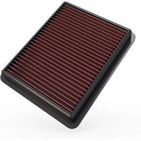 K&N Engine Air Filter: Reusable, Clean Every 75,000 Miles, Washable, Premium, Replacement Car Air Filter: Compatible with 2012-2019 Mazda L4 (CX-5, CX-9, 6, 2, Atenza, Axela, 33-3024