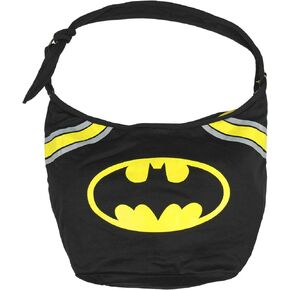 DC Comics Batman Logo Junior's Hobo Bag Purse