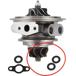 790318-0006 Turbo Cartridge CHRA Fits for 790318 790318-5006 GT1549SL 2010-2015 Ford Flex Explorer Sport Taurus SHO Lincoln MKS MKT 3.5L 272Kw Ecoboost V6 Engine Twin-turbine The right side