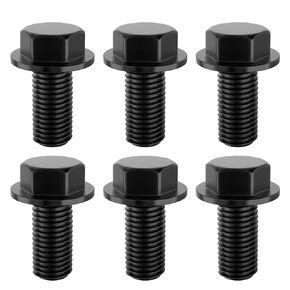M8 145344-01 Miter Saw Blade Bolt Replacement Clamp Bolt DW703 DW704 DW705 DW706 DW708 DW712 DW715 DW716 DW718, Part Number 14534401, N436564-6pcs