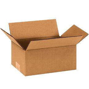 Partners Brand P964 Corrugated Boxes, 9"L x 6"W x 4"H, Kraft (Pack of 25)