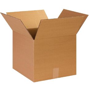 BOX USA 14 x 14 x 12 Corrugated Cardboard Boxes, Medium 14"L x 14"W x 12"H, Pack of 25 | Shipping, Packaging, Moving, Storage Box for Home or Business, Strong Wholesale Bulk Boxes