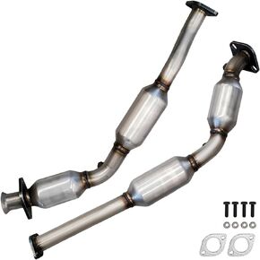 【PRIME Grade】Catalytic Converter Compatible with Ford Crown Victoria 2003-2011, Mercury Grand Marquis 2003-2011, Lincoln Town Car 2003-2011 4.6L (High Precious Metal Content Version)