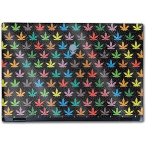 Glossy Glitter Laptop Skin Compatible with Alienware M16 R2 (2024) - Sticky Icky Icky - Premium 3M Vinyl Protective Wrap Decal Cover - Easy to Apply | Crafted in The USA by MightySkins