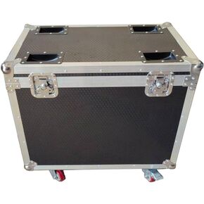 1Pack Flycase Lightbox for Led 19X15W Beam Zoom Wash RGBW Moving Head Stage Light DMX Dj Bar Effect Machines for Party Wedding Christmas No Light