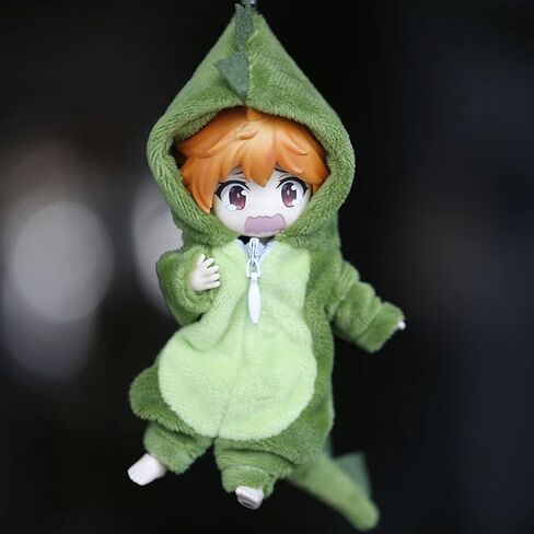 ملابس دمى وحش حيوان ديناصور لطيف لـ OB11، مولي، Gsc، 1/12 BJD إكسسوارات دمي ملابس دمى (GR) in Saudi Arabia