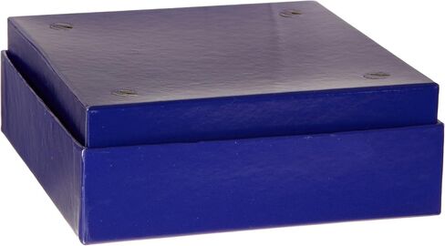 Heathrow Scientific HD2860CB Blue Cardboard Cryovial Box with Lid, 50mm Height (Pack of 12) in Saudi Arabia