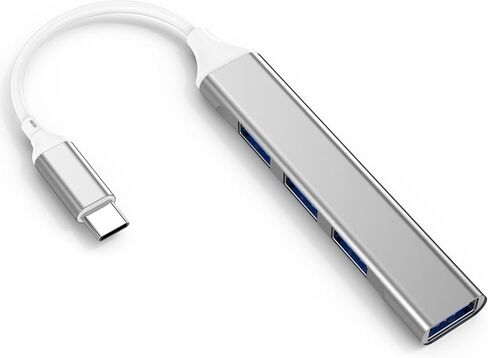 2 Pack USB Hub 3.0,4-Port USB to USB C Adapter, USB 2.0 Hub Ultra-Slim USB C Adapter USB Splitter,USB C Dock USB Extender for Laptop,iMac Pro,MacBook Air,Mac,USB to USB C,USB C to USB in Saudi Arabia