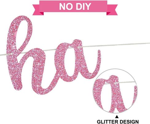 BEISHIDA Blue Happy Sweet 16 Birthday Banner, Pre-Strung Glitter Happy 16 Birthday Decoration for Girls，Happy 16th Birthday Sign for Women, Girls in Kuwait