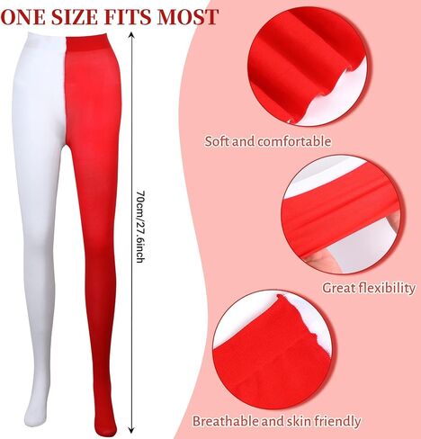 6 PCS Devil and Angel Dual Costume for Women Girls Half Angel Half Devil Costume for Halloween Party Dress Up in Saudi Arabia