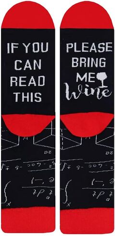 Mothers Day Gifts for Math Teacher, Math Teacher Funny Wine Glass Gift Set, Math Teacher Must Haves in Kuwait