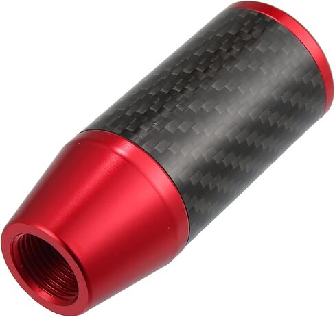 X AUTOHAUX Automatic Manual Gear Stick Shift Knob Transmission Gear Lever Stick Shifter Handle Carbon Fiber Pattern Blue in Saudi Arabia