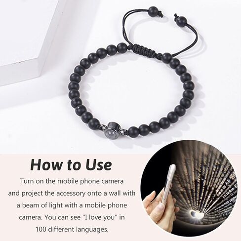 Long tiantian Retirement Gifts for Women Farewell Gifts Natural Stone Beaded Bracelet Compass Charm Bracelet Retirement Gifts for Women 2023 Coworker You Will Be Missed Bracelet for Men in Saudi Arabia