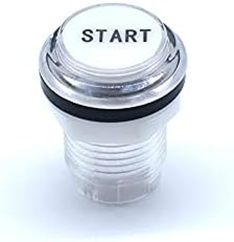 Arcity 4 pcsLot 30mm Arcade LED Push Buttons 12V مضيئة مضاءة ابدأ حدد نمط PS Turbo مع مفتاح صغير لألعاب Arcade Machine Console MAME Jamma Parts متينة جديدة، (HY-SHANL113-12) in Kuwait