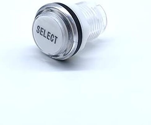 Arcity 4 pcsLot 30mm Arcade LED Push Buttons 12V مضيئة مضاءة ابدأ حدد نمط PS Turbo مع مفتاح صغير لألعاب Arcade Machine Console MAME Jamma Parts متينة جديدة، (HY-SHANL113-12) in Kuwait
