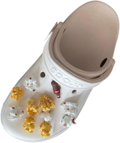 مجموعة سحر حذاء Popcorn jibbitz Croc من سحر الأحذية المخصص الفريد in Saudi Arabia