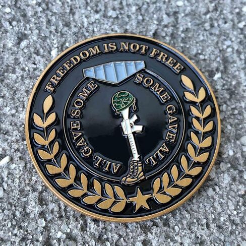 Vietnam Veteran Challenge Coin with Agent Orange Graphics Licensed Military Apparel Patriotic Products Gifts for Veterans Families and Retired VetFriends.com in Saudi Arabia