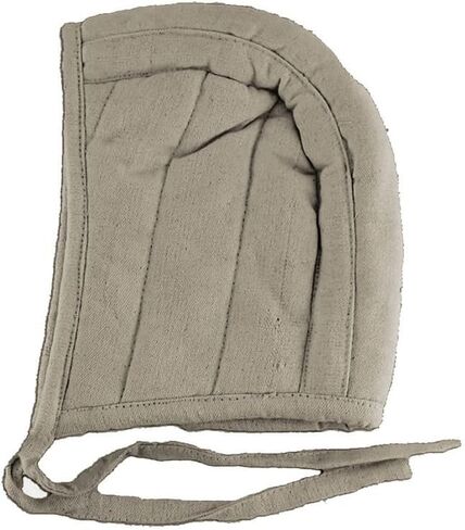 Thick Padded Cap/Hood Costume Dress SCA LARP Viking Armor Quilted Cotton in Saudi Arabia