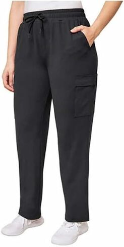 Mondetta Ladies' Straight Leg Cargo Pant, Tibetan Red in Saudi Arabia
